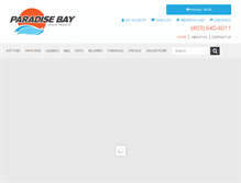 Tablet Screenshot of goparadisebay.com